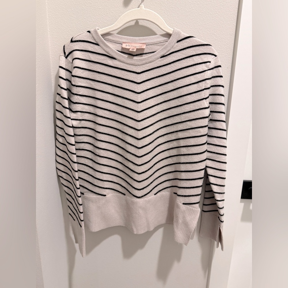 Size S Philosophy strip sweater

**[FLASH SALE]**